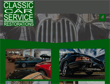 Tablet Screenshot of classic-car-service.be